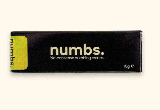 10g Tube Tattoo Pain Relief Cream ODM Pain Killer Ointment